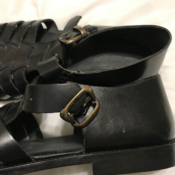 NWOT Tommy Bahama Men's Size 9 Sandals Black Lucca - Picture 7 of 8